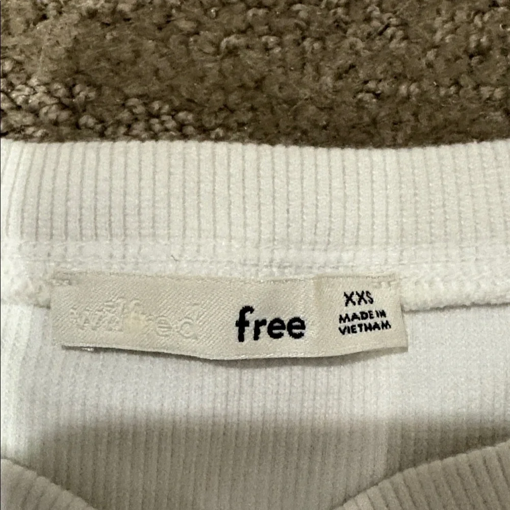 Wilfred Ribbed White Top size xxs - Picture 2 of 2